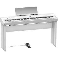 Roland FP-90 Digital Piano WH plus KSC-90 Stand