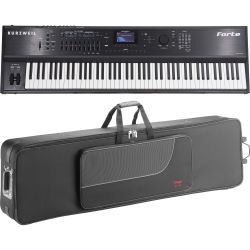 Kurzweil Forte 88 Stage Piano + Trolleycas