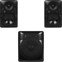 Mackie MR524 Monitor plus MRS10 Subwoofer Bundle