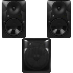 Mackie MR824 Monitor plus MRS10 Subwoofer Bundle