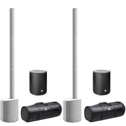 LD Systems Maui 5 White Stereo Set inkl. Taschen