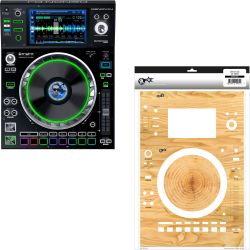 Denon DJ SC5000 PRIME + WOODY Skin Modding Set