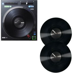 Rane DJ Twelve + Paar Control Vinyl BK