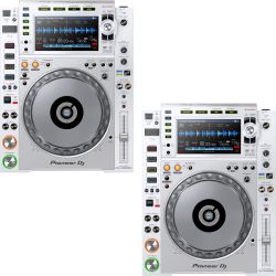 Pioneer CDJ-2000 NXS2 W Doppelpack