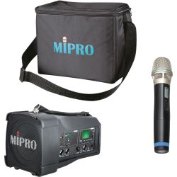 Mipro MA 100 SB 823-832 MHz + Handsender + Schutzhülle