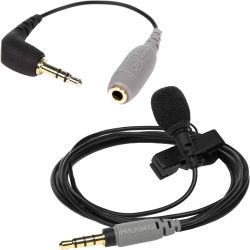 Rode smartLav+ Lavaliermikrofon + Adapterkabel - Ideal für Action Camera