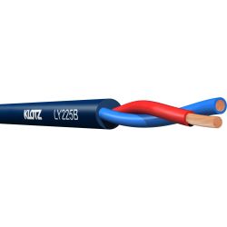 Klotz Speakerkabel 2x 2,5 qmm blau LY225 10m