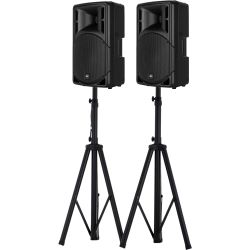 RCF ART 312 A MK IV Paar + Stative