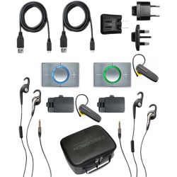 Ceecoach 2 Duo Kit W/SB + 2 BT Headsets + Tasche für 4 Geräte