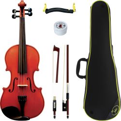 Gewa Violine Instrumenti Liuteria Ideale 3/4 + Koffer+Bogen+Schulterstütze SET