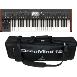 Behringer DeepMind 12 + Transport Tasche Bundle