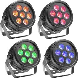 STAGG KING PAR 7x8W RGBWA+UV 4er SET