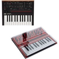 Korg Monologue Schwarz + Staubschutzcover Bundle