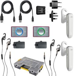 Ceecoach 2 Duo Kit BX/SB + 2 BT Boost Headsets + Box für 6 Geräte