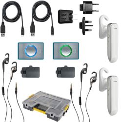 Ceecoach 2 Duo Kit TK/SB + 2 BT Boost Headsets + Box für 6 Geräte