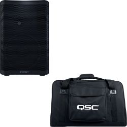 QSC CP8 Aktivlautsprecher + Tasche