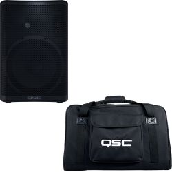 QSC CP12 Aktivlautsprecher + Tasche