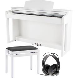 GEWA Digitalpiano UP-360G Weiss matt Set