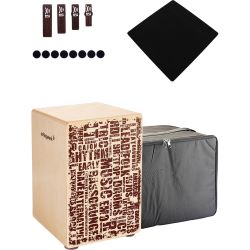 Schlagwerk CP119 X-One Styles M + Tasche + Sitzpad + MultiClap