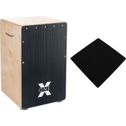 Schlagwerk CP160 X-One Hard Coal Stripes + Sitzpad