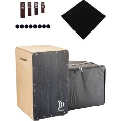 Schlagwerk CP5003 Precise OS Black Silver + Tasche + MultiClap