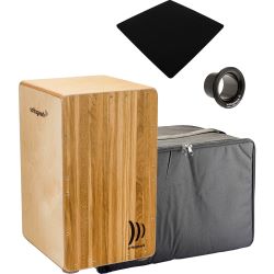 Schlagwerk CP5004 Precise OS Oak Classic + Tasche + Sitzpad + Bass Tube