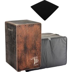 Schlagwerk CP5210 Urban OS Old Red + Tasche + Sitzpad