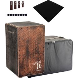 Schlagwerk CP5210 Urban OS Old Red + Tasche + Sitzpad + MultiClap