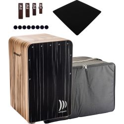Schlagwerk CP608 Cajon Fineline Comfort DN + Tasche + MultiClap