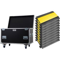 10x Adam Hall Kabelbrücke Defender MIDI im Hardcase