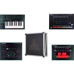 Roland AIRA TR8S + SYSTEM-1 + TB-3 + VT-3 + AIRA Case