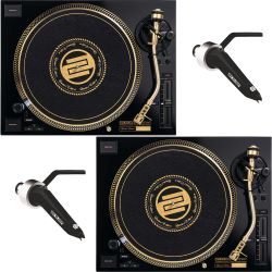 Reloop RP-7000 MK2 GLD Doppelpack + C Systeme