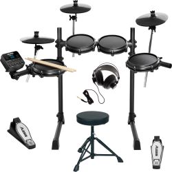 Alesis Turbo Mesh Kit E-Drum Set + KH + DH + DS