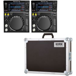Pioneer XDJ-700 DJ Player 2er Set + Haubencase