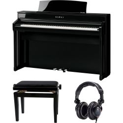 Kawai CA-98 EP Schwarz Hochglanz Digitalpiano Set