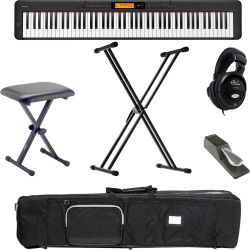Casio CDP-S350 BK Digital E-Piano Klavier X Set + KB + KS + SP + KT + KH + NT