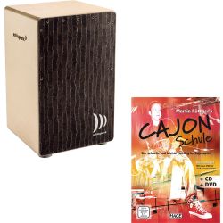 Schlagwerk CP580 Super Agile Silver Lining + Cajon Schule