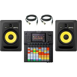 Akai Force + Studiomonitore + Kabel Set