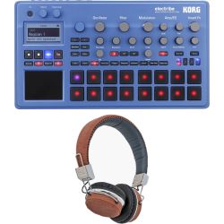 Korg Electribe 2 BL Blau + KH Bundle