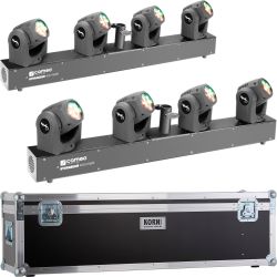 Cameo HYDRABEAM 4000 RGBW 2er Set inkl. Transportcase