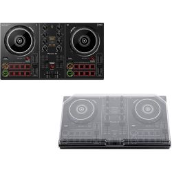 Pioneer DJ DDJ-200 DJ Controller + Staubschutzcover