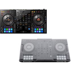Pioneer DJ DDJ-800 DJ Controller + Staubschutzcover