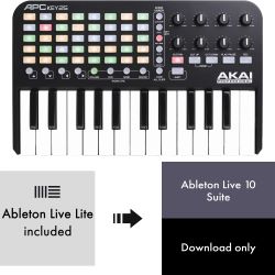 Akai Professional APC Key 25 + Ableton Live 10 Suite
