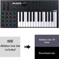 Alesis VI25 + Ableton Live 10 Suite