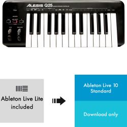 Alesis Q 25 + Ableton Live 10