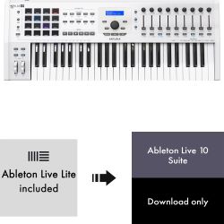 Arturia KeyLab 49 MKII Weiß + Ableton Live 10 Suite