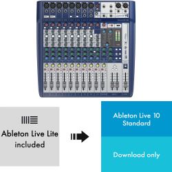 Soundcraft Signature 12 + Ableton Live 10
