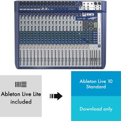 Soundcraft Signature 22 + Ableton Live 10
