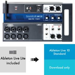 Soundcraft Ui12 + Ableton Live 10
