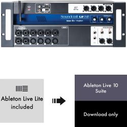 Soundcraft Ui16 + Ableton Live 10 Suite